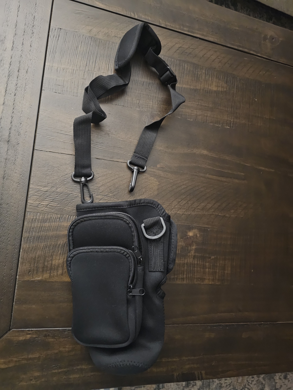 Black Carrying Bag For Water Bottle